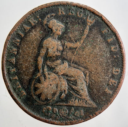 1853 Victoria Half-Penny Coin | Collectable Grade | a2421