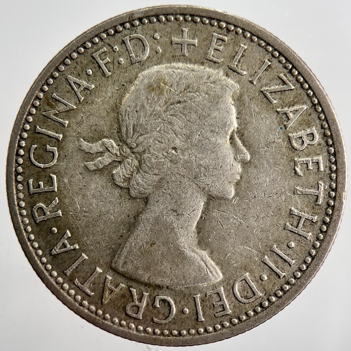 1958 Australia Florin Silver Coin | Fine Collectable Grade | a2533