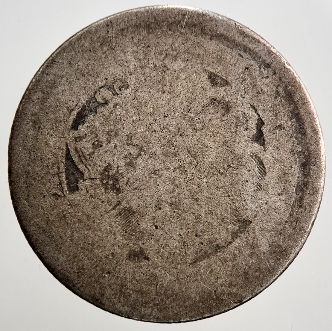 1817 George III 3rd Shilling Silver Coin | Worn Grade | a2591