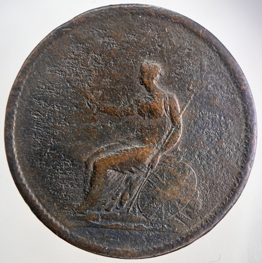 1806 George III 3rd One Penny Coin | Collectable Grade | a9851