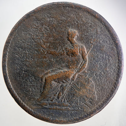 1806 George III 3rd One Penny Coin | Collectable Grade | a9851