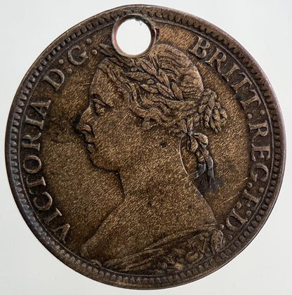 1888 Victoria Farthing Coin | Fine Collectable Grade