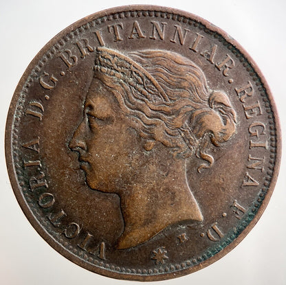 1877 Victoria Jersey 1/12 Shilling Coin | Collectable Grade | a2741