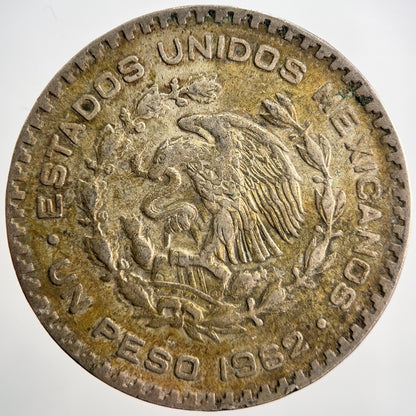 1962 Mexico Un One Peso Silver Coin | Fine Collectable Grade | a1431