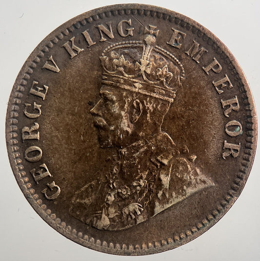 1913 India 1/4 Quarter Anna Coin | Very High Grade | a8096