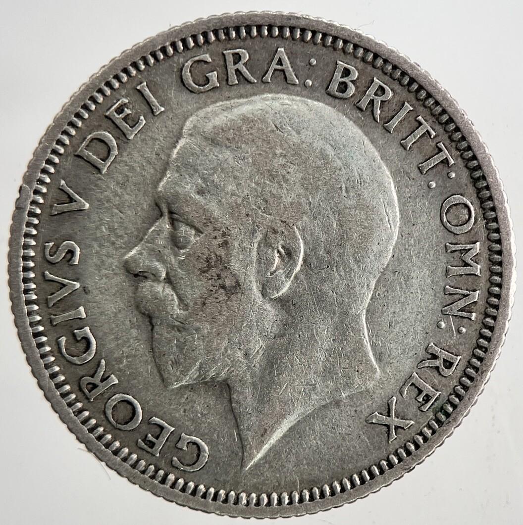 1933 George V Shilling British Silver Coin | Fine Collectable Grade | a6449