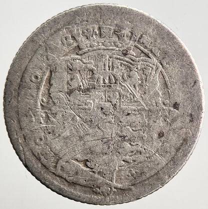 1816 George III Sixpence Silver Coin | Fair Grade | a3113