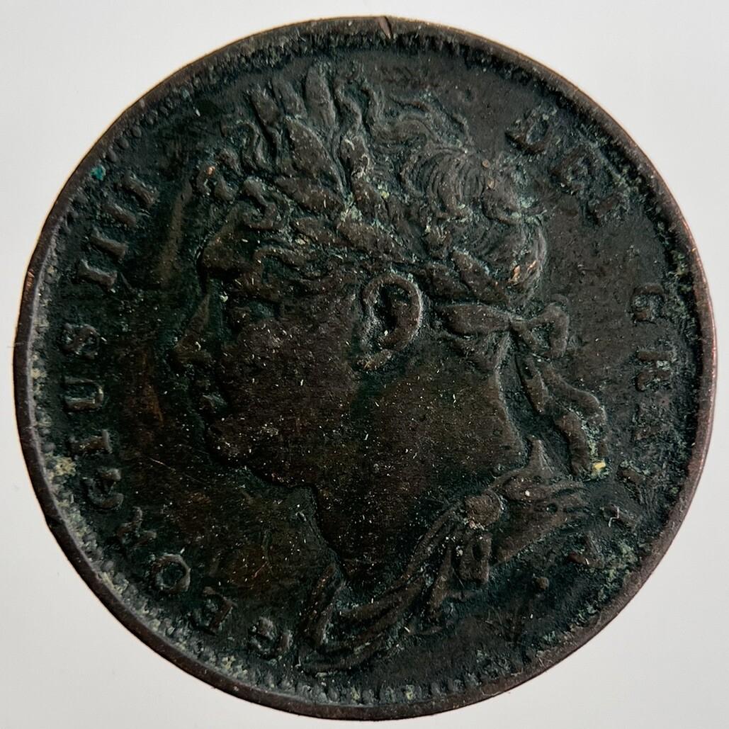 1822 George IV Farthing Coin | Fine Collectable Grade | a2433