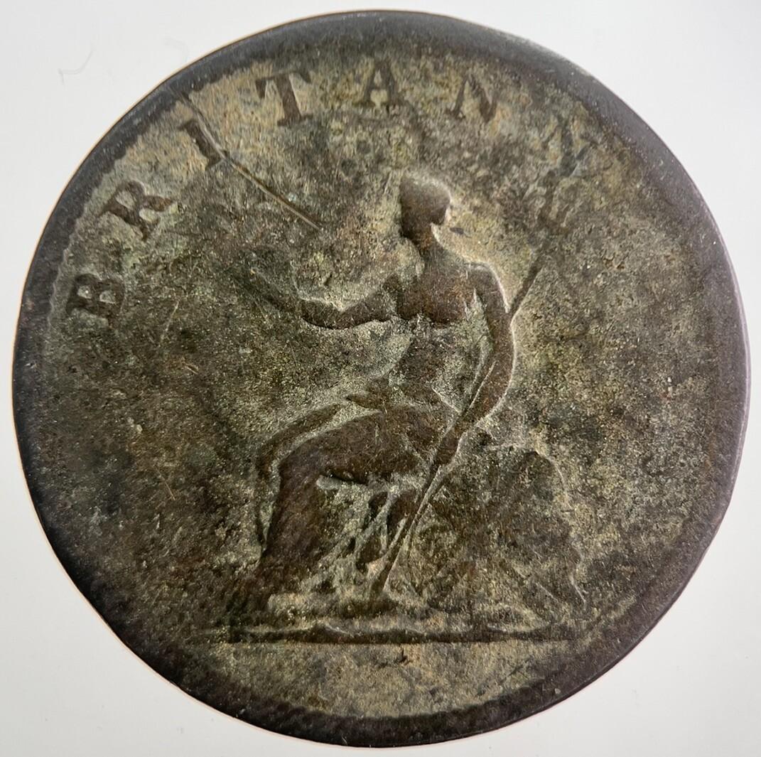 1806 George 3rd III Half-Penny British Coin | Collectable Grade | a7533