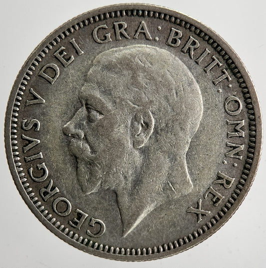 1936 George V Shilling British Silver Coin | Fine Collectable Grade | a6422