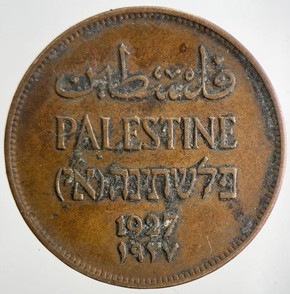 1927 Palestine 2 Mils Coin | Very High Grade | a8136