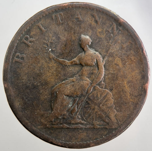1806 George 3rd III Half-Penny British Coin | Collectable Grade | a7537