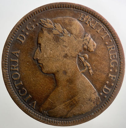 1891 Victoria Half-Penny Coin | Collectable Grade