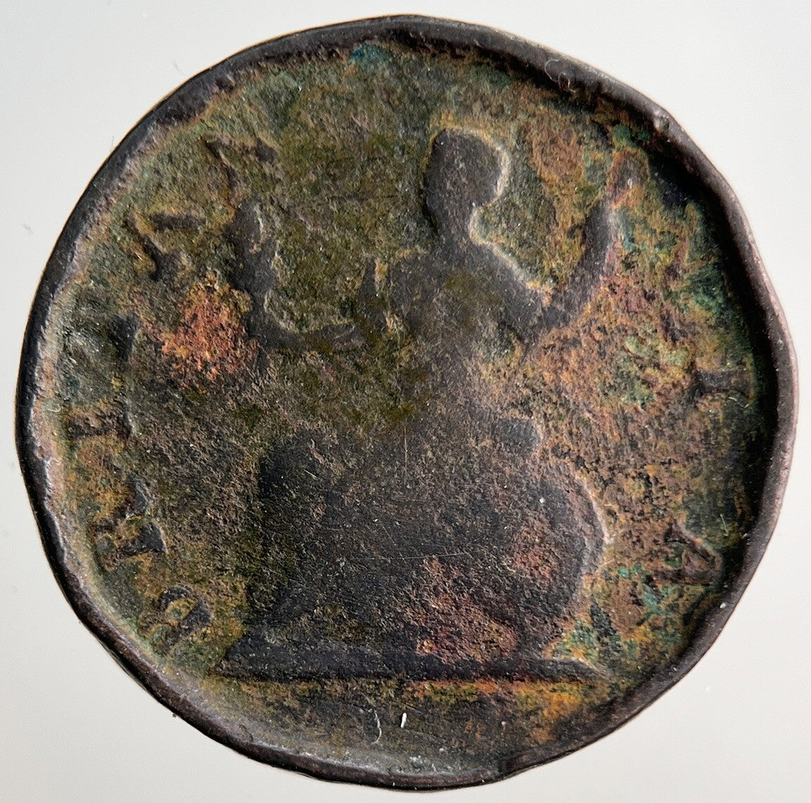 British George 2nd II Farthing Coin | Collectable Grade | a3211