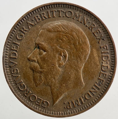 1936 George V Farthing Coin | Very High Grade