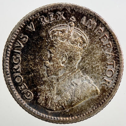 1933 South Africa Sixpence Silver Coin | Fine Collectable Grade