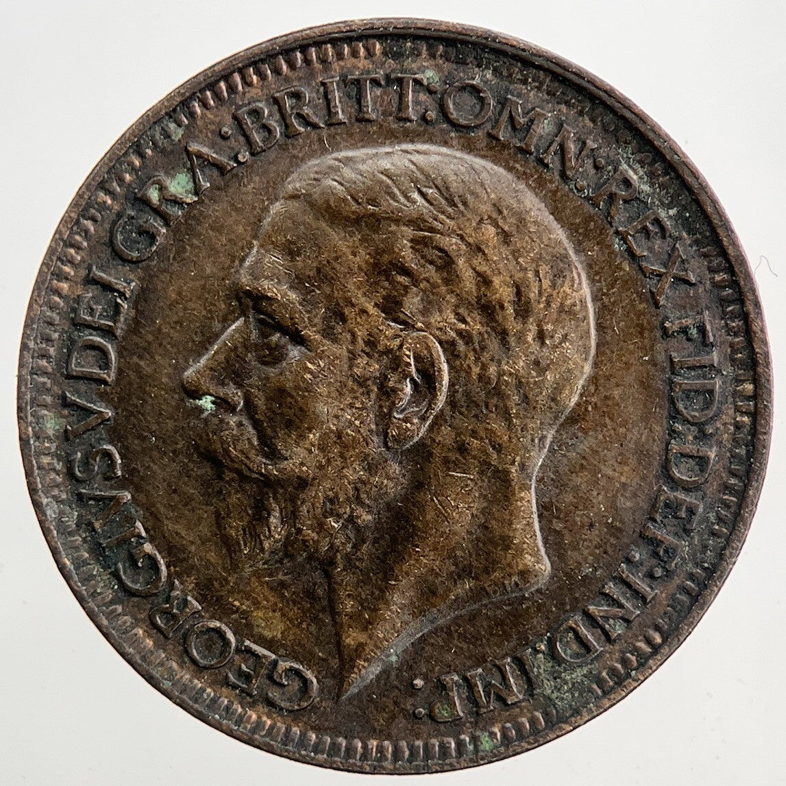 1927 George V Farthing Coin | Very High Grade