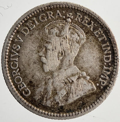 1912 Canada 5 Cents Silver Coin | Fine Collectable Grade | a6387