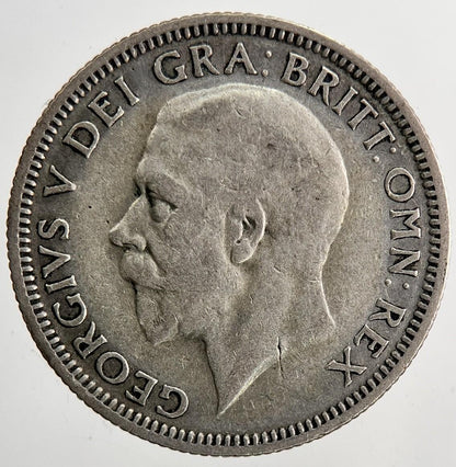 1932 George V Shilling British Silver Coin | Fine Collectable Grade | a6420