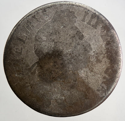 British William III 3rd Shilling British Silver Coin | Fair Grade | a9573