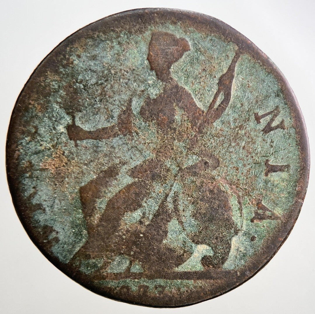 1773 George 3rd III Half-Penny British Coin | Collectable Grade