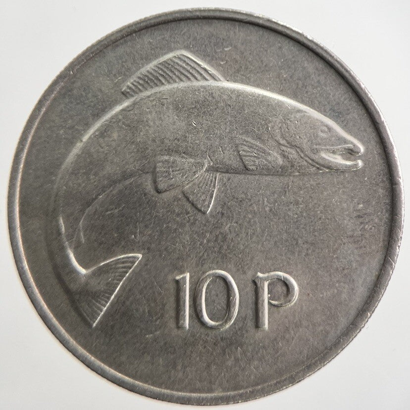 1978 Irish 10p 10 Ten-Pence Coin | Very High Grade
