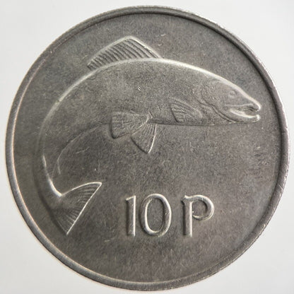 1978 Irish 10p 10 Ten-Pence Coin | Very High Grade