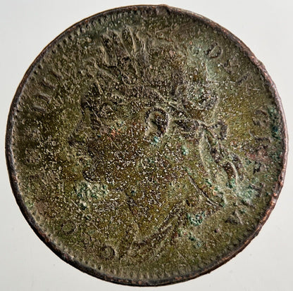 1825 George IV Farthing | Fine Collectable Grade | a9535