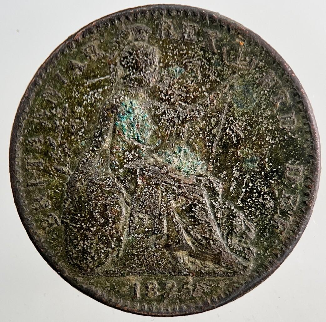1825 George IV Farthing | Fine Collectable Grade | a9535