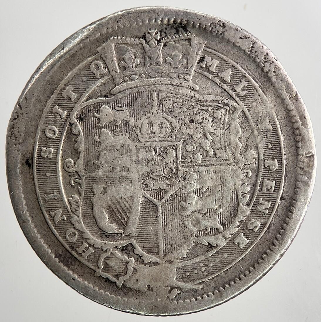 1816 George III 3rd Shilling Silver Coin | Collectable Grade | a9539