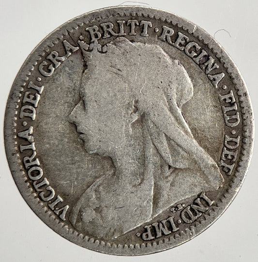 1897 Victoria Threepence Silver Coin | Collectable Grade | a9554