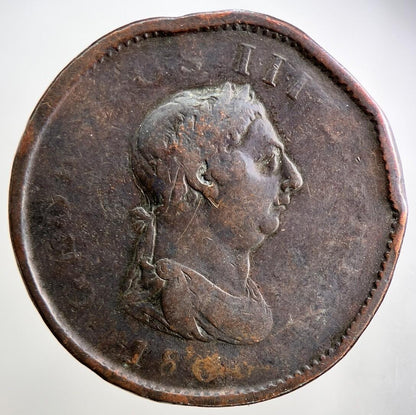 1806 George III 3rd One Penny Coin | Collectable Grade