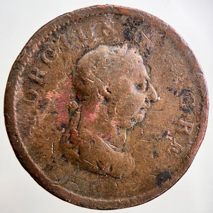 1806 George III 3rd One Penny Coin | Fair Grade