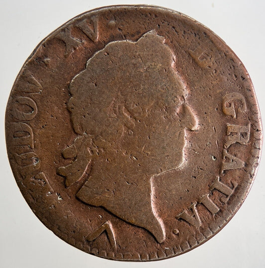 1771 Louis XVI France 1 Sol Coin | Collectable Grade | a9630