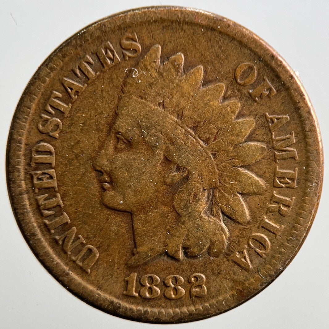 1882 US USA Indian Head One 1 Cent Coin | Collectable Grade
