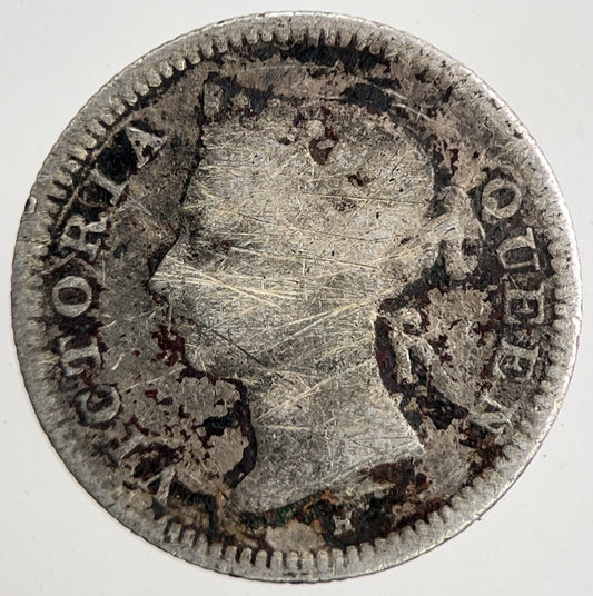 1892-H Hong Kong 5 Cents Silver Coin | Collectable Grade | a9595