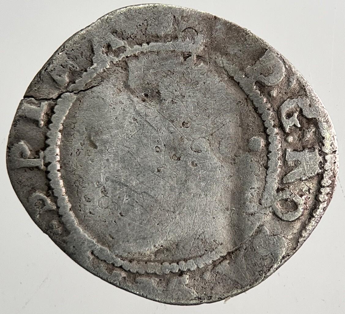 Elizabeth I 1st Half-Groat Hammered Silver Coin | Collectable Grade | a9618