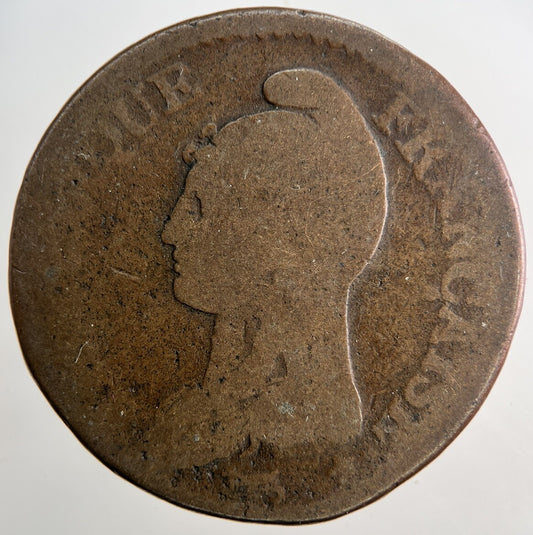 France Un Decime Coin | Collectable Grade | a9529