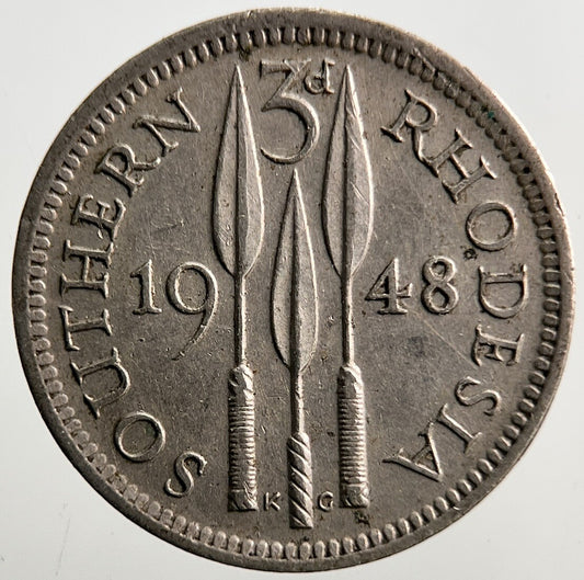 1948 New Zealand Threepence Coin | Fine Collectable Grade