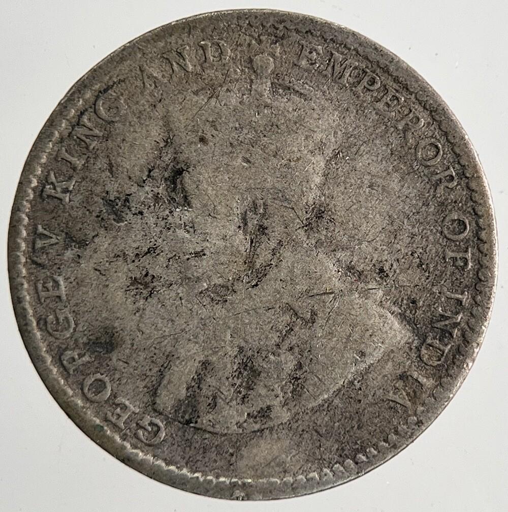 1925 Ceylon 10 Cents Sri Lanka Silver Coin | Collectable Grade | a9588