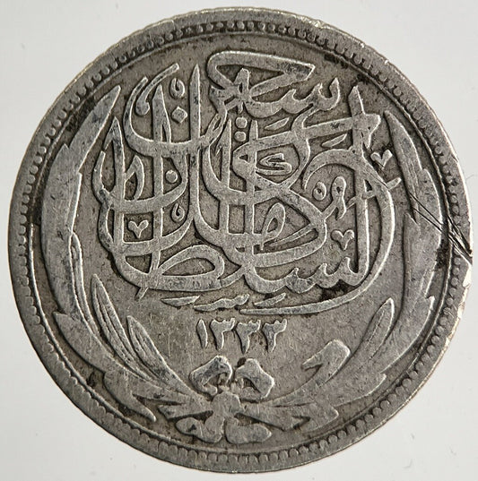 1916 Egypt 2 Piastres Silver Coin | Collectable Grade | a5711