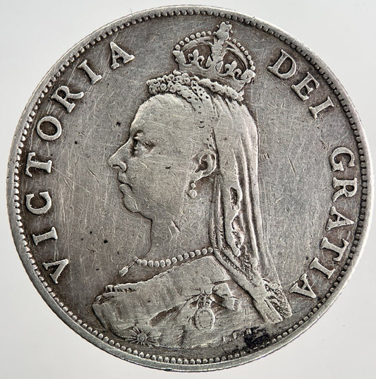 1897 Victoria Florin Silver Coin | Fine Collectable Grade | a9710