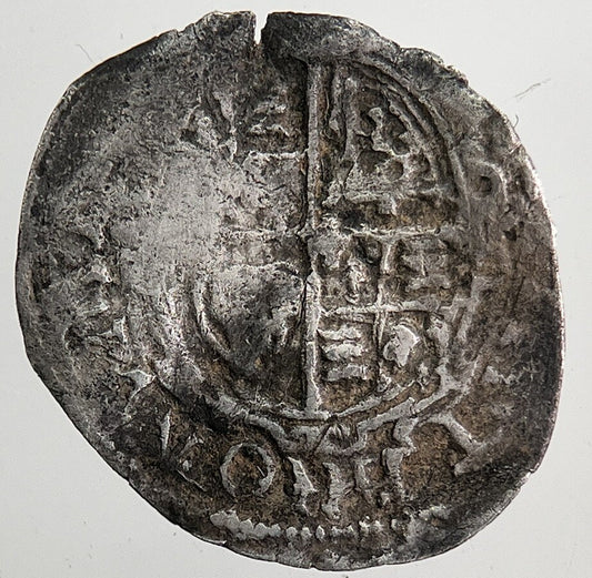 British Charles I 1st Penny Hammered Silver Coin | Collectable Grade | a5794