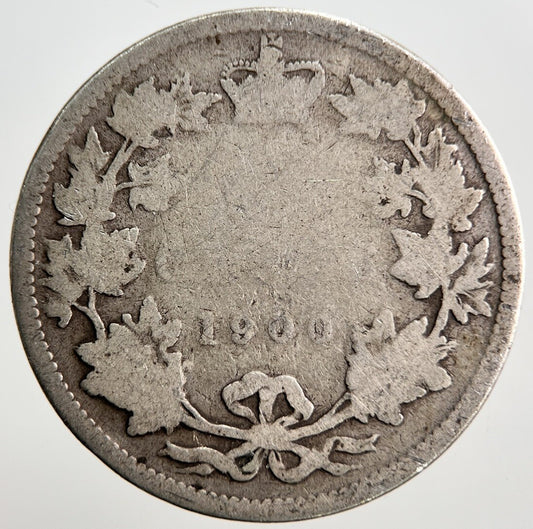 1900 Canada 25 Cents Silver Coin | Fair Grade