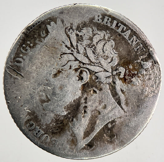 1825 George IV Sixpence Silver Coin | Collectable Grade | a9793