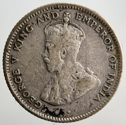 1920 Ceylon 25 Cents Silver Coin | Collectable Grade