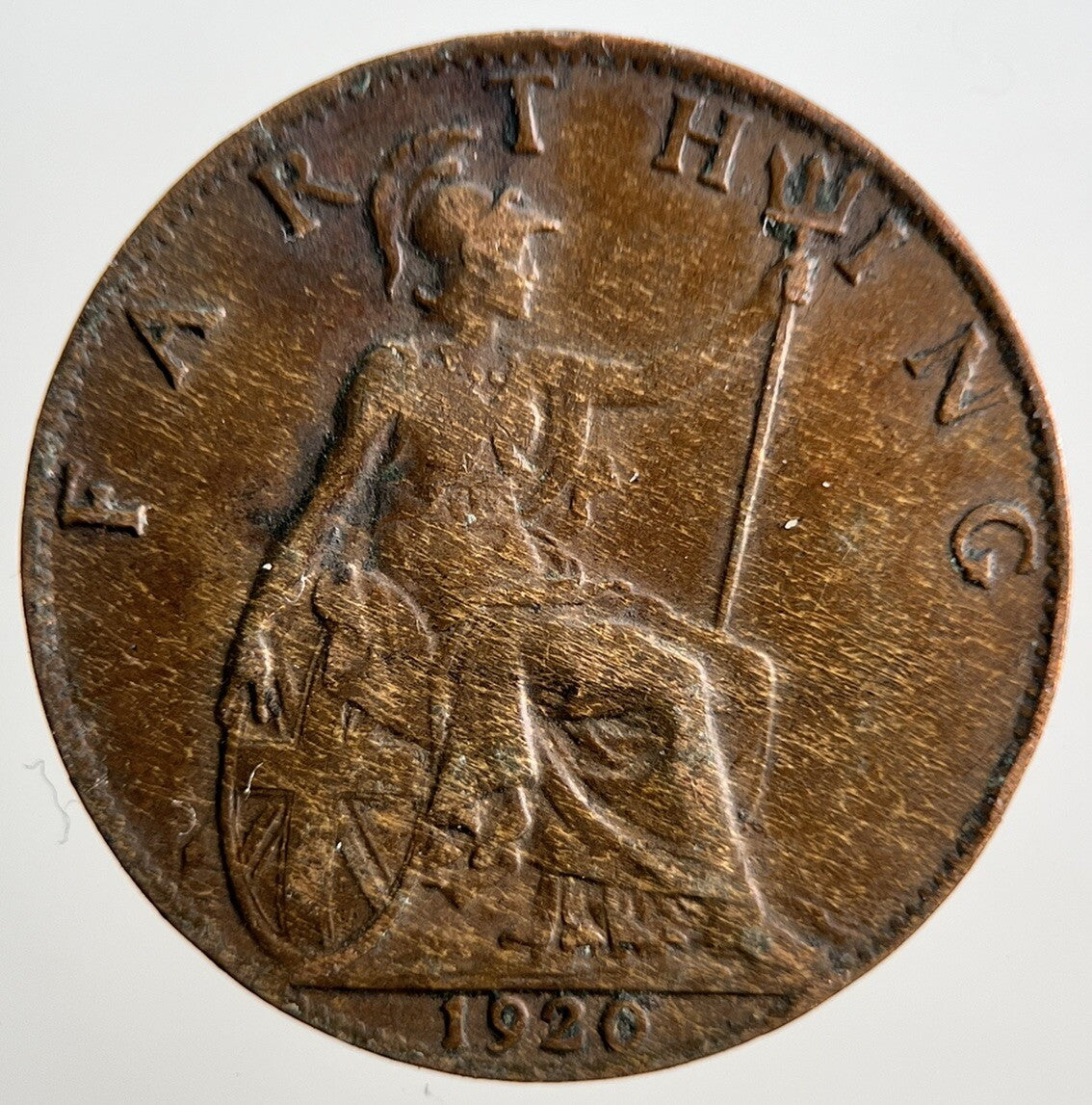 1920 George V Farthing Coin | Collectable Grade