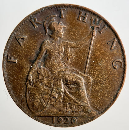 1920 George V Farthing Coin | Collectable Grade