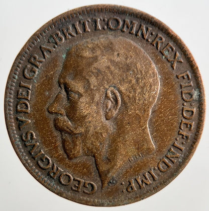 1920 George V Farthing Coin | Collectable Grade
