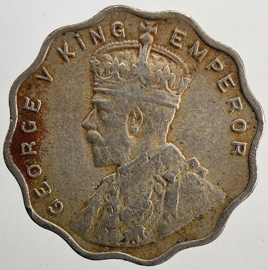 1917 India 1 One Anna Coin | Fine Collectable Grade | a5747